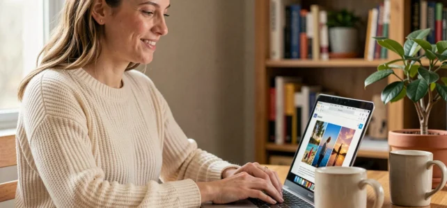 Comment envoyer facilement une carte postale en ligne à vos proches
