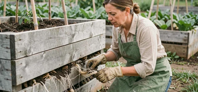 Comment prévenir l’apparition de racines dans votre compost au potager